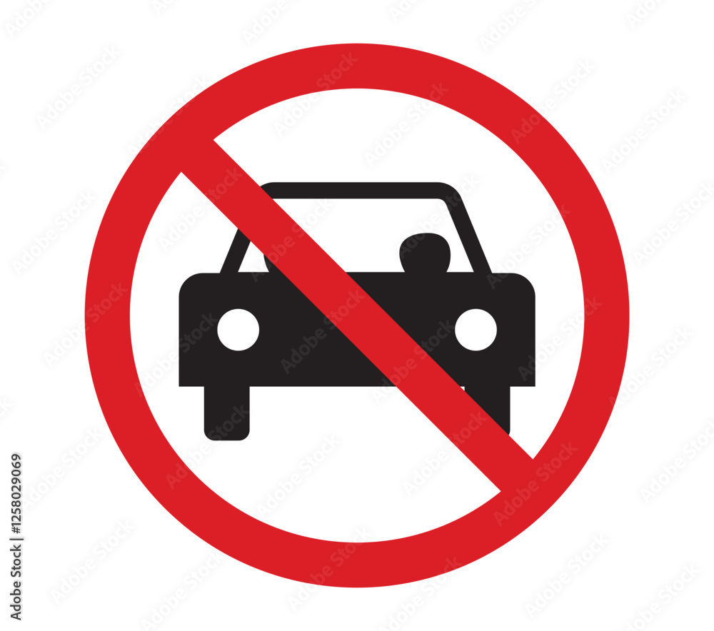No Parking Sign – High-Quality Vector for Traffic & Road Safety No Parking Sign – High-Quality Vector for Traffic & Road Safety
