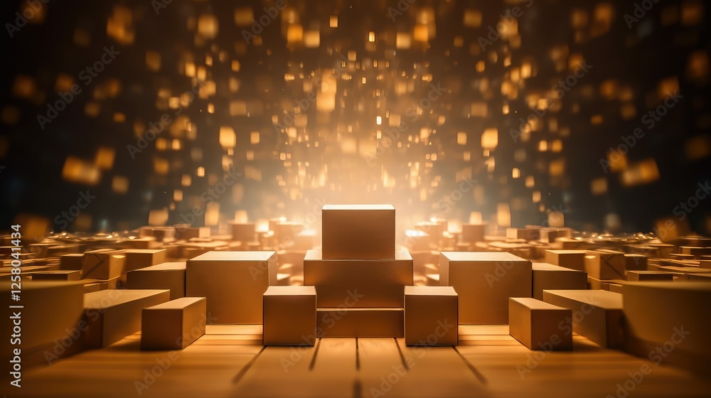 Obraz premium photo box background