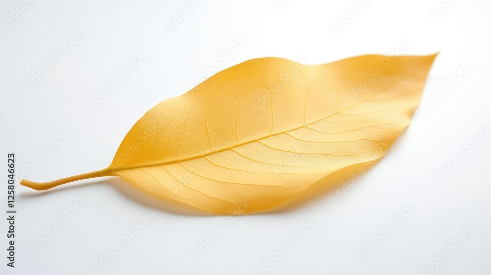 delicate leaves isolated on white delicate leaves isolated on white