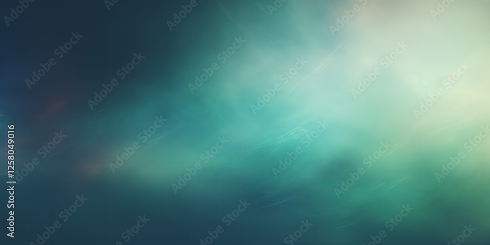 Fototapeta premium Abstract Gradient Background in Teal and Cyan Colors