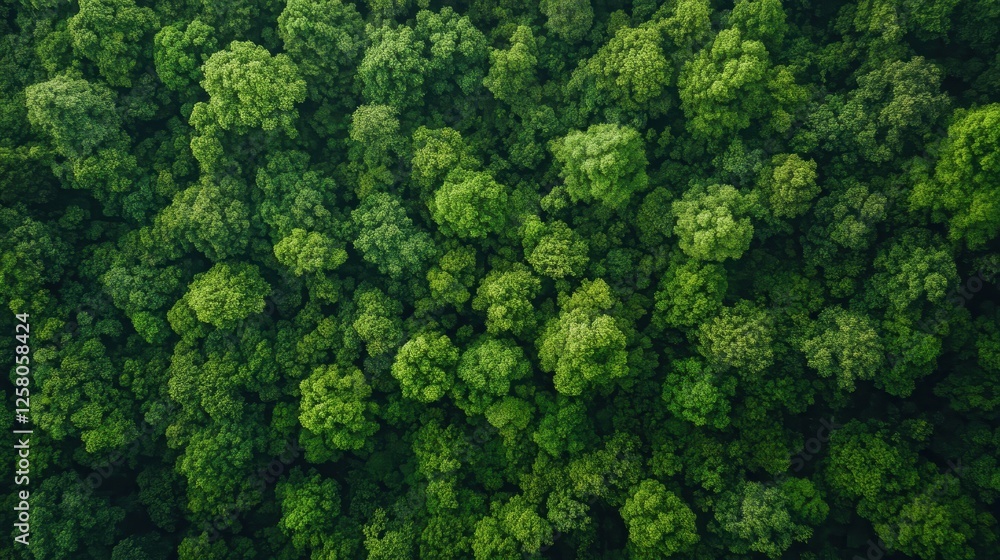 An aerial perspective showcasing a lush green forest canopy, revealing intricate patterns of trees and a vibrant natural tapestry thriving under the sun. An aerial perspective showcasing a lush green forest canopy, revealing intricate patterns of trees and a vibrant natural tapestry thriving under the sun.