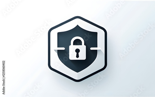 Key Icon for Security Solutions, Unlocking Potential, and Path to Success
