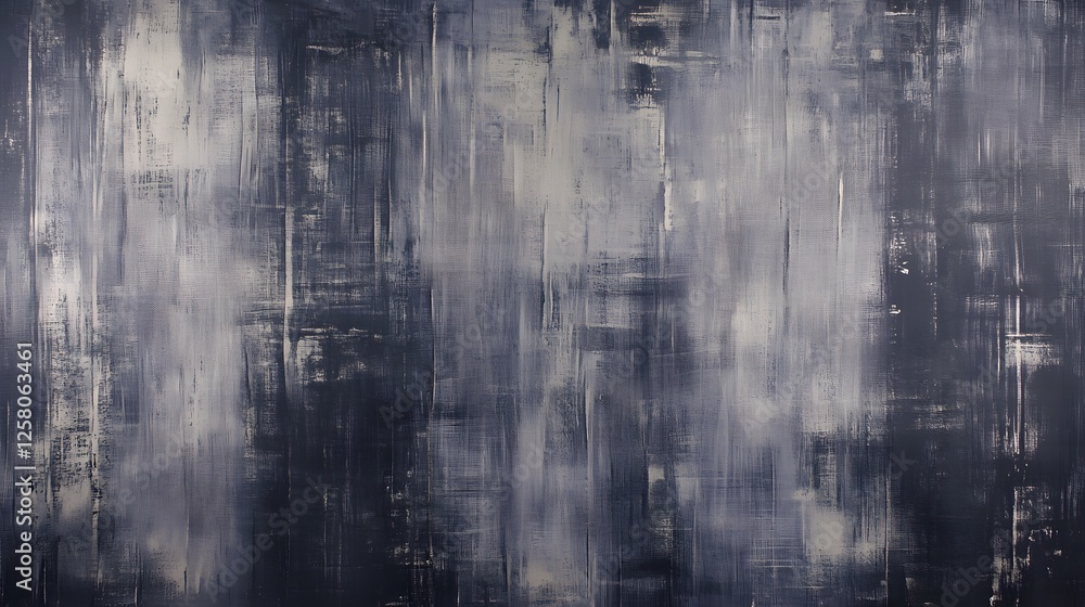 Obraz premium Abstract Gray and Blue Textured Background, Painted Wall, Grunge Art, Midjourney AI Art