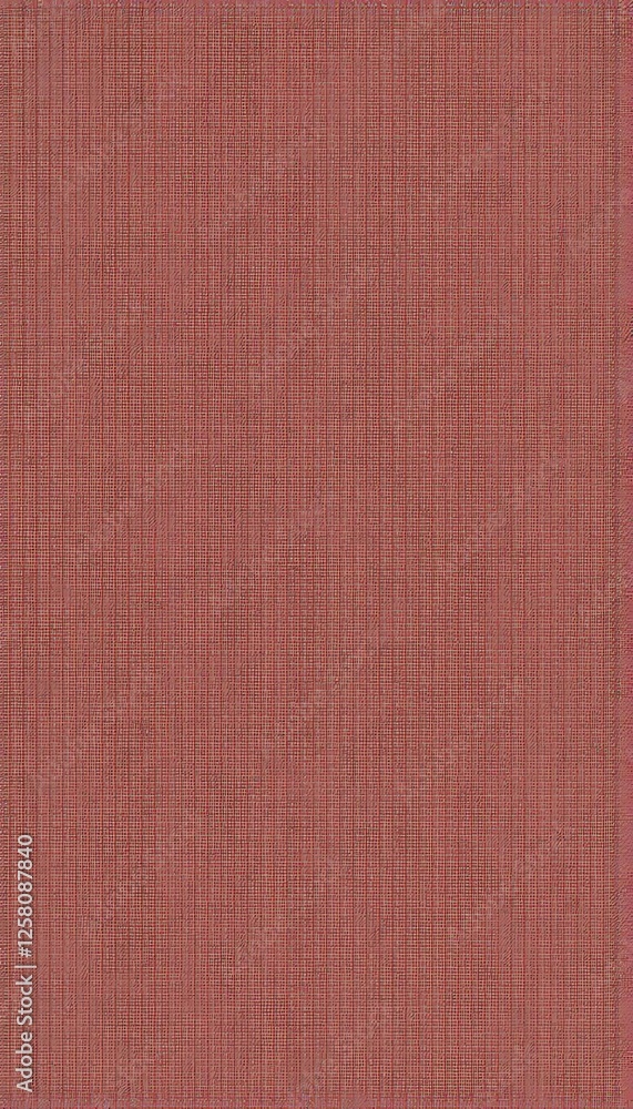 Fototapeta premium Generative AI image showcasing intricate woven fabric texture in terracotta hue