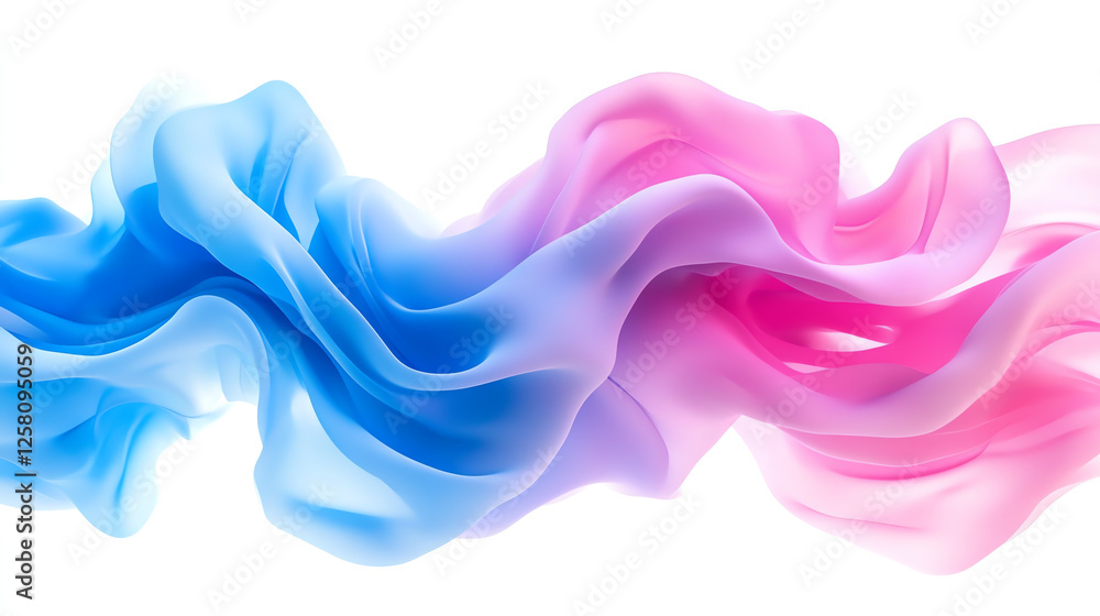 A vibrant wave of flowing silk in blue and pink, creating an artistic and dynamic visual. Perfect for backgrounds, digital art, and creative projects to inspire imagination. A vibrant wave of flowing silk in blue and pink, creating an artistic and dynamic visual. Perfect for backgrounds, digital art, and creative projects to inspire imagination.