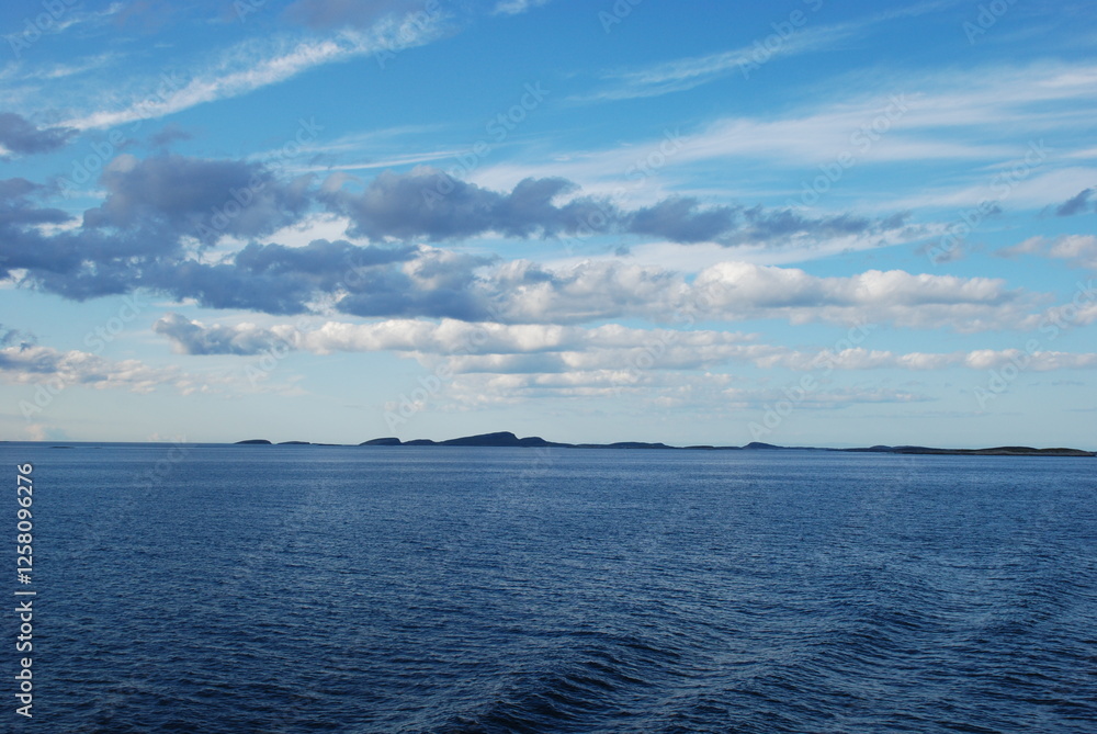 Obraz premium Sailing Norway