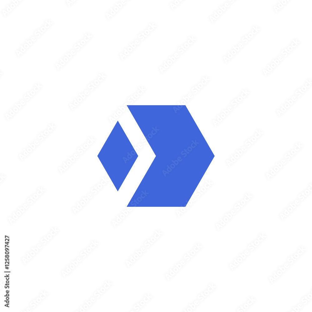 icon D digital abstrack