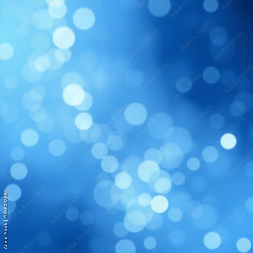 Fototapeta premium Abstract blue background with bokeh lights and glitter Bokeh light lights background bokeh abstract light bright effect shiny