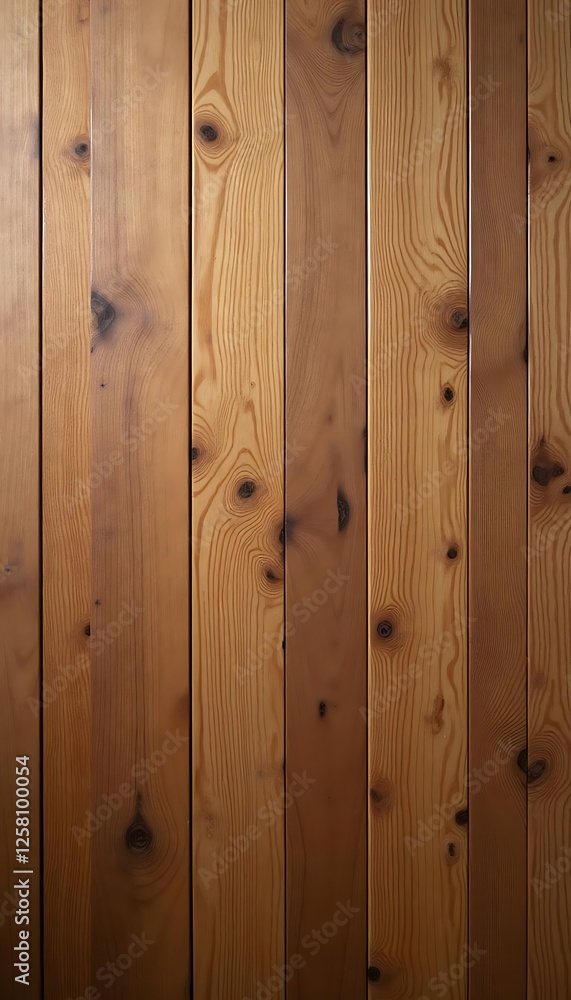 Fototapeta premium Generative AI captures warm inviting wooden planks with authentic grain