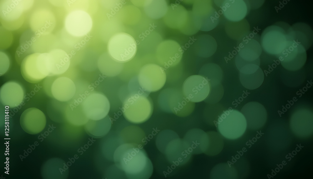 Green bokeh lights Green bokeh lights