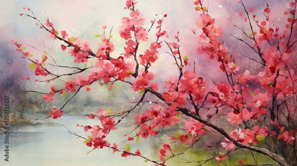 the scent of flowers on a splendid spring day the scent of flowers on a splendid spring day