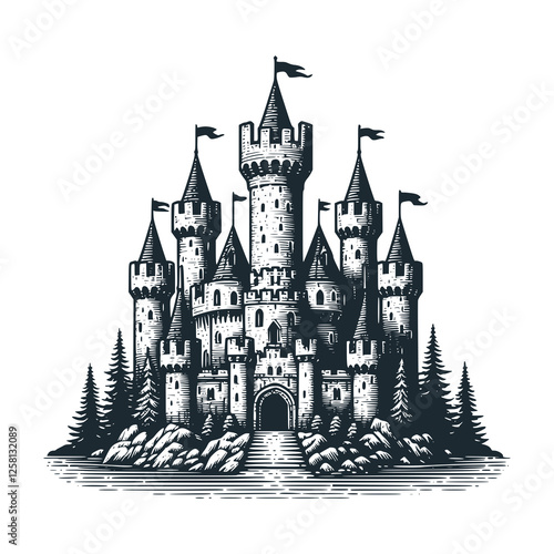 Fairy tale castle