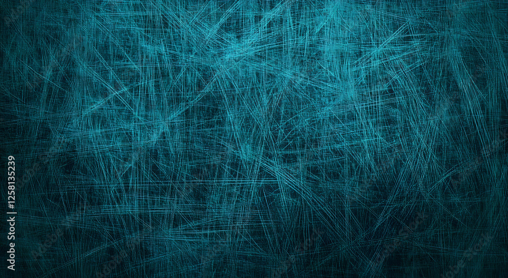 Abstract Teal Scratched Metal Texture Background Image Abstract Teal Scratched Metal Texture Background Image
