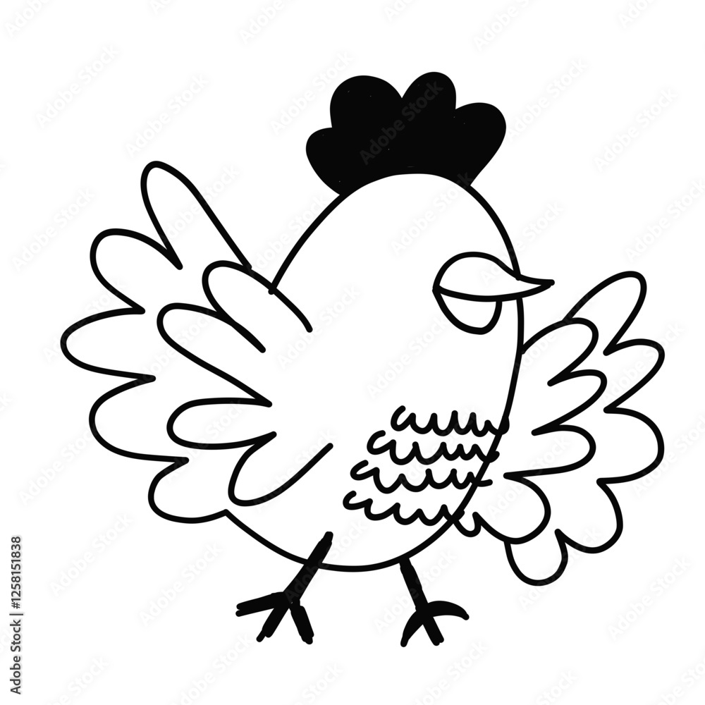 Fototapeta premium random doodles 