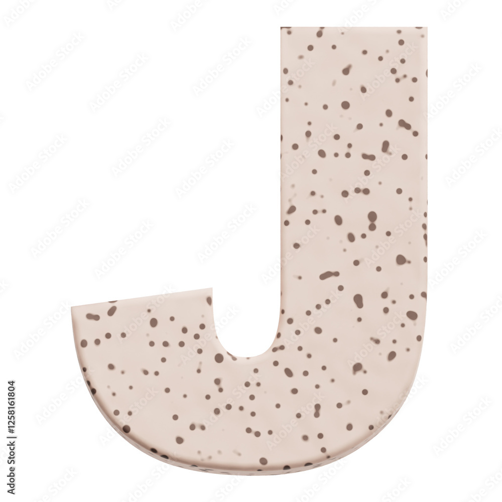 terrazzo alphabet 3d icon isolated on the transparent background terrazzo alphabet 3d icon isolated on the transparent background