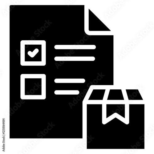 List Glyph Icon