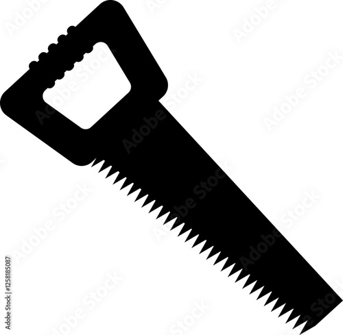 carpentry saw construction building industry icon.svg