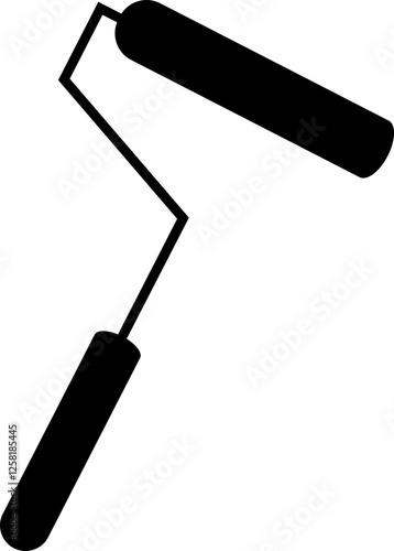 paintroller construction building industry icon.svg