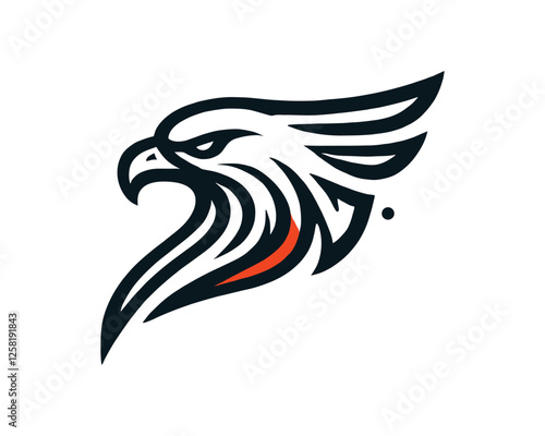 eagle tattoo vector