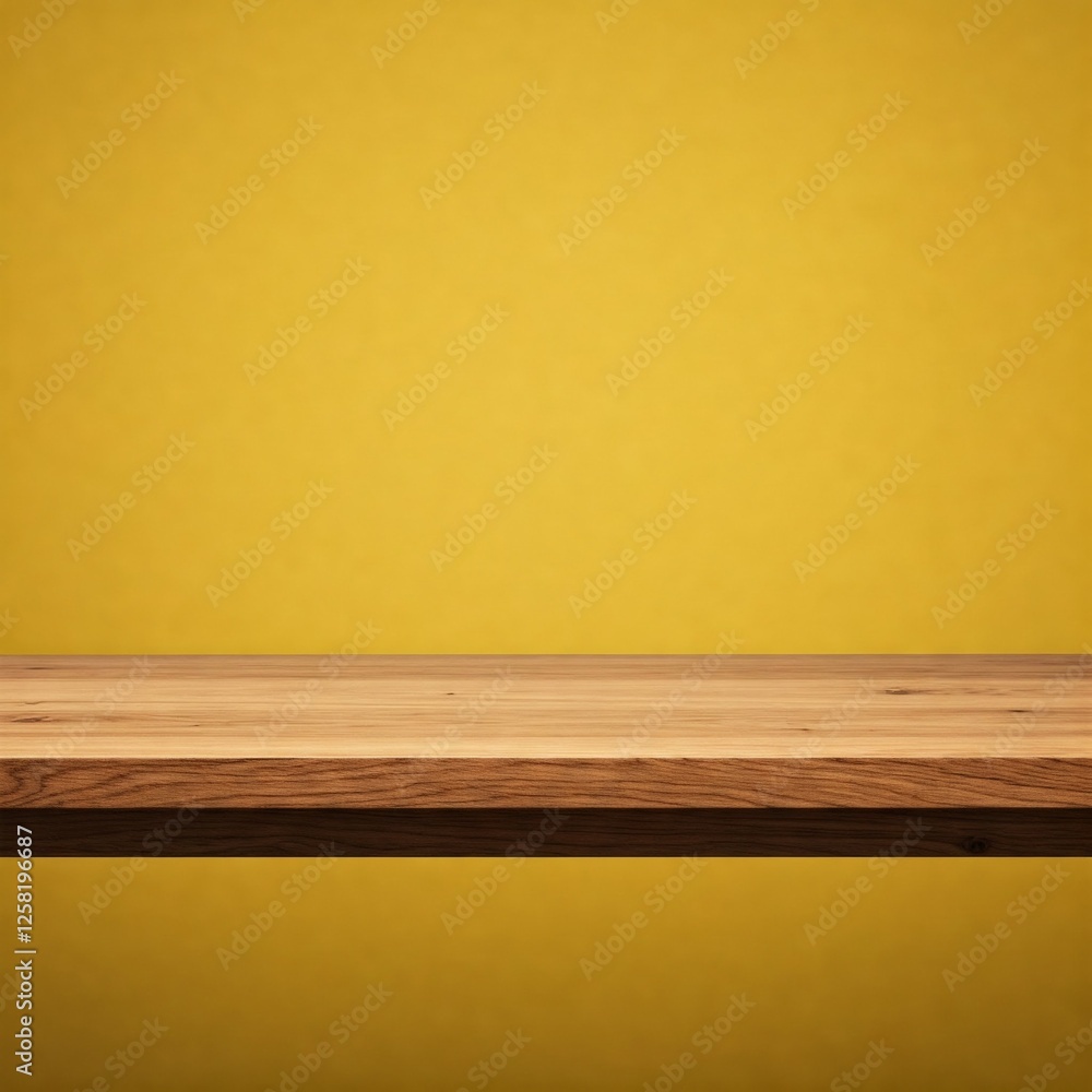 Rustic wooden tabletop, isolated on plain background, front view. Product display stand mockup Rustic wooden tabletop, isolated on plain background, front view. Product display stand mockup
