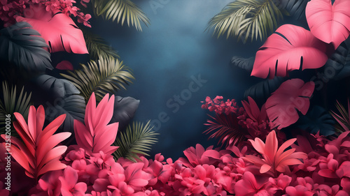 backdrop for cosmetics products with copy space
