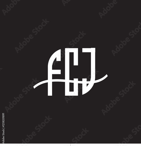 F   letter logo design with white background in illustrator, vector logo modern alphabet font