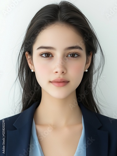 Front-facing portrait
