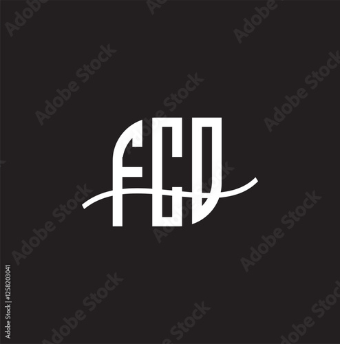F   letter logo design with white background in illustrator, vector logo modern alphabet font