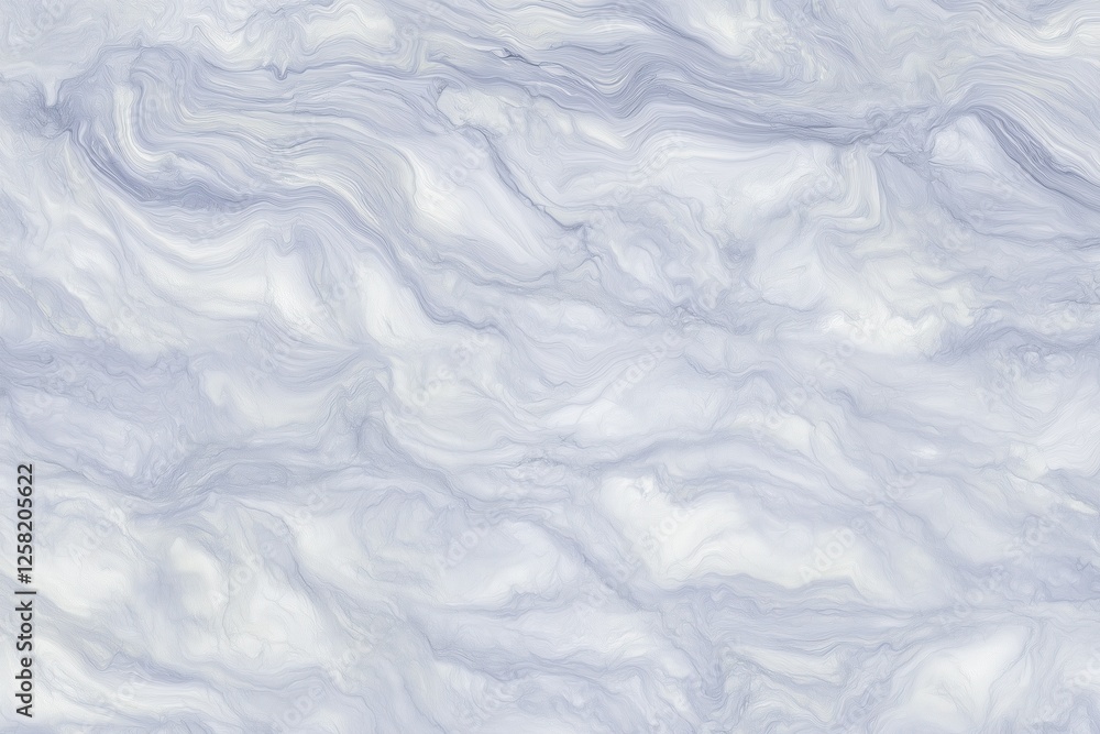 Fototapeta premium Abstract gray-white swirled marble texture with fluid patterns for background design