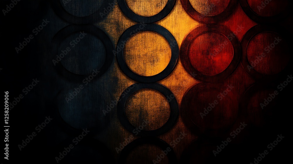 Abstract Dark Circles Pattern Background Texture Abstract Dark Circles Pattern Background Texture