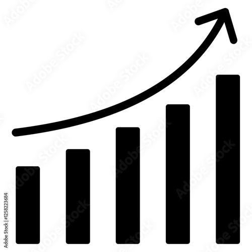 Growth Glyph Icon