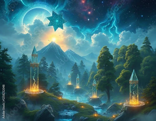 A Fantastical World of Luminous Gems, Bewitched Woodlands, and Sparkling Horizons.