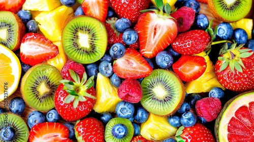 views of lots of fruit with various types