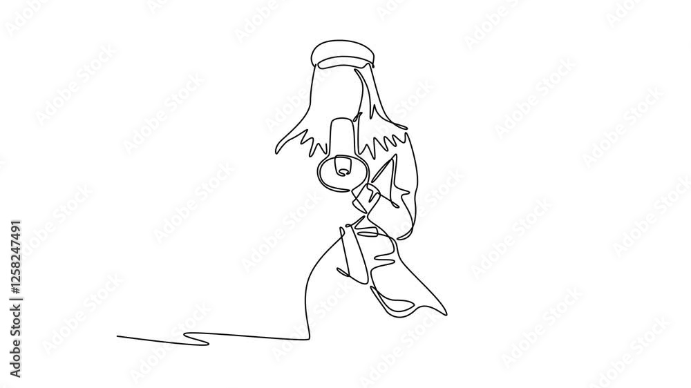Art director. Information analysis concept. Single line draw design. Full length animation illustration. High quality 4k footage. Art director. Information analysis concept. Single line draw design. Full length animation illustration. High quality 4k footage.