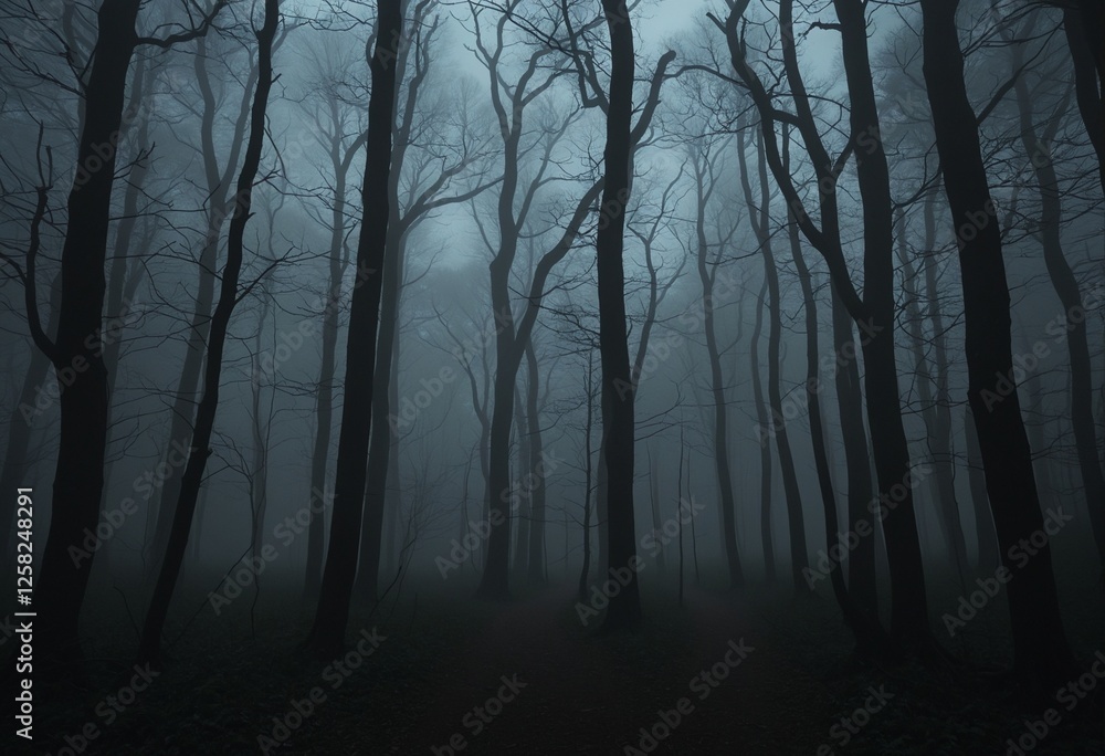 Obraz premium Spooky Woods