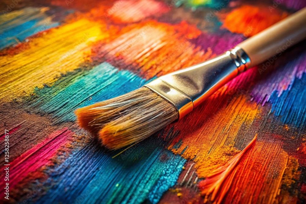 Minimalist Expressive Smudge Paintbrush Strokes on Textured Fabric Minimalist Expressive Smudge Paintbrush Strokes on Textured Fabric
