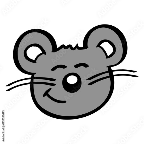 Mouse Mice Cute Little Rat Rodent Friendly Sweet Design Lover Art Vector Illustration Card T-Shirt Poster Sticker Graphic Print Decorative Drawing Isolated Logo Decoration Symbol Creative Cool Style
