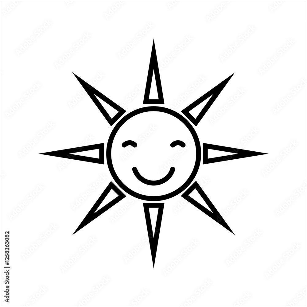 Summer sunshine icon. sun for web icon. solar isolated icon. sun rays sun icon vector illustration icon Summer sunshine icon. sun for web icon. solar isolated icon. sun rays sun icon vector illustration icon