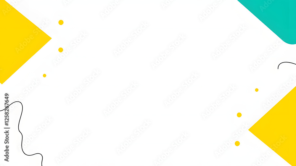 Fototapeta premium A colorful Easter card design featuring a vibrant array of decorated eggs