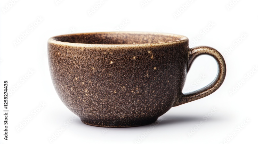 Blank coffee cup isolated on a white background with a precise clipping path, showcasing a clean and simple design. Blank coffee cup isolated on a white background with a precise clipping path, showcasing a clean and simple design.