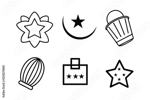 set of icons for web design