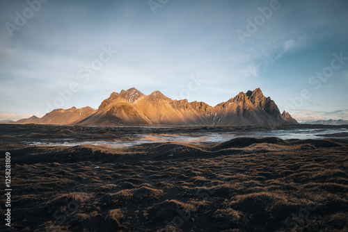 Vestrahorn mountain Iceland landscape