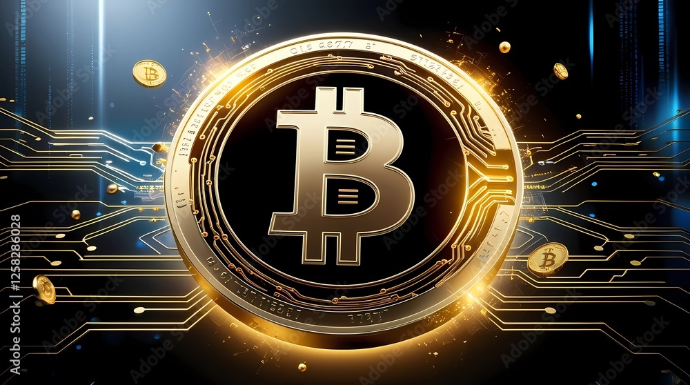 Fototapeta premium Bitcoin