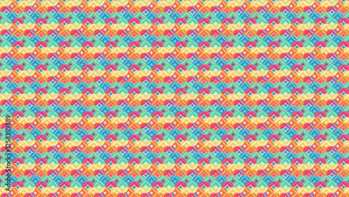 模様、幾何学的なパターンのイラスト背景