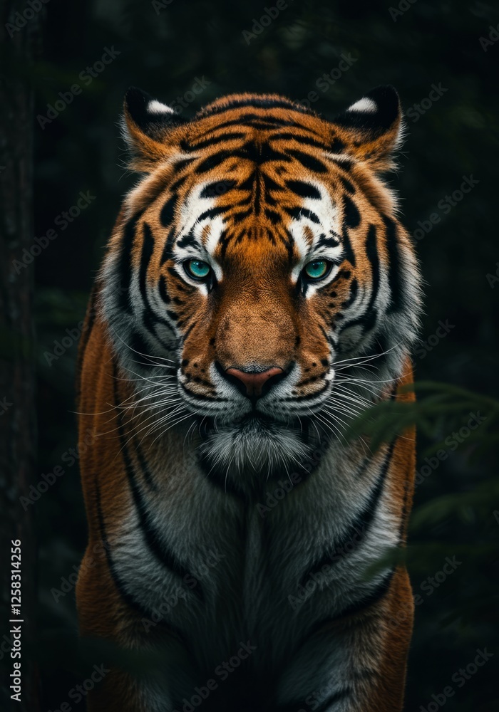 Siberian Tiger Close-Up
Siberian Tiger Close-Up