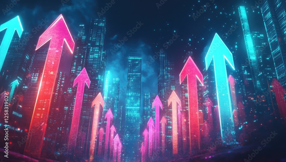 A background of glowing arrows pointing upwards, symbolizing growth and progress in the digital landscape. A background of glowing arrows pointing upwards, symbolizing growth and progress in the digital landscape.