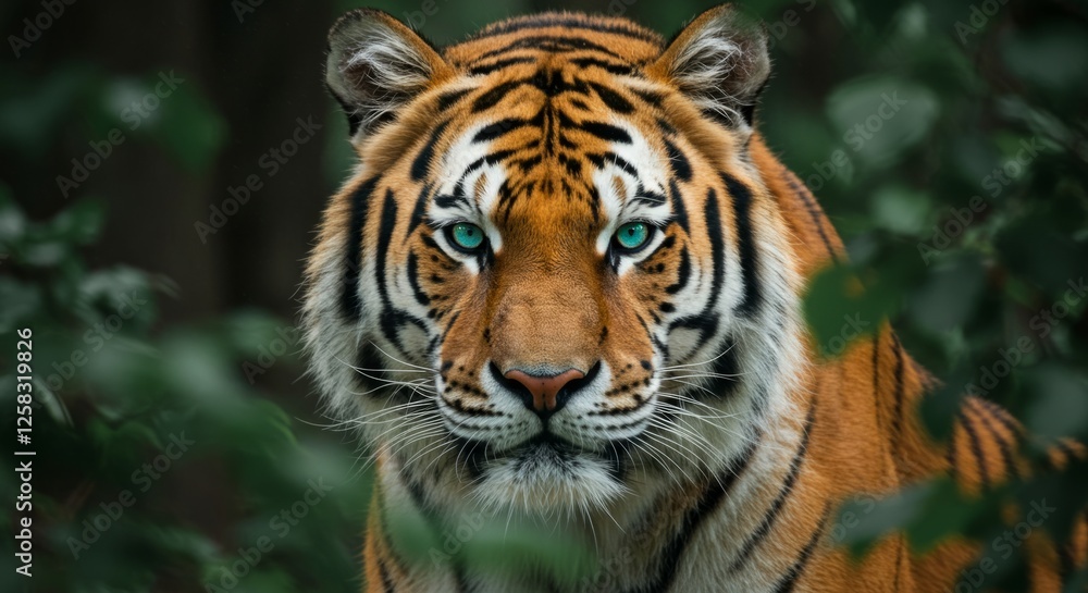 Siberian Tiger Close-Up
