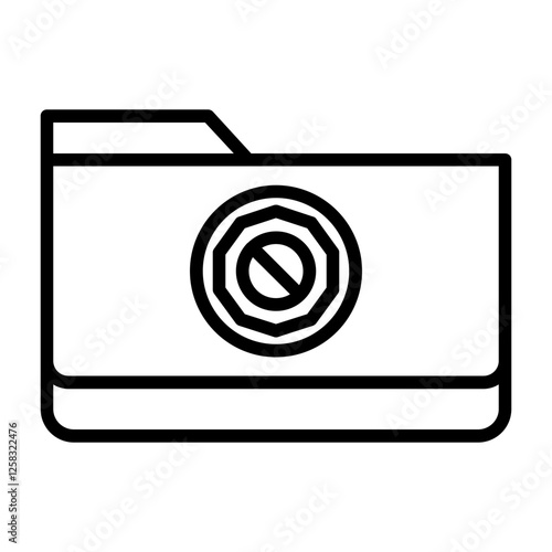 Stop symbol Icon