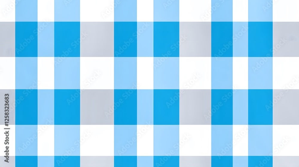 Blue and White Checkered Pattern for Textiles and Backgrounds Blue and White Checkered Pattern for Textiles and Backgrounds