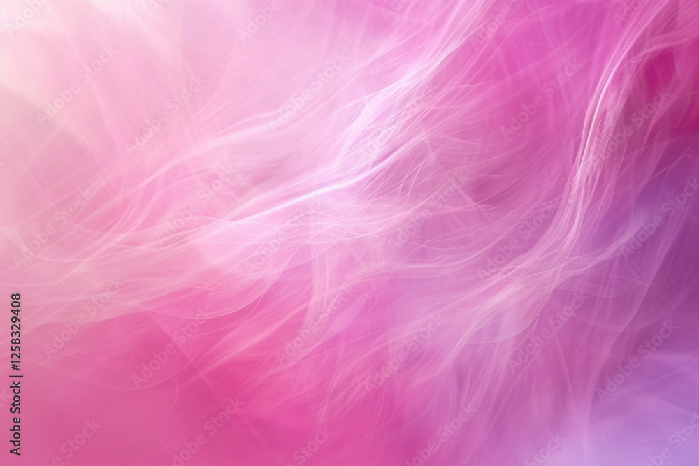 Fototapeta premium Smooth blurs of pink hues create an ethereal atmosphere with gentle transitions and calming visual texture